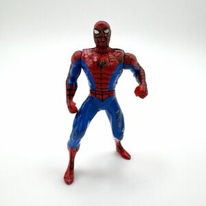 Spider-Man Marvel Comics Toy Biz Vintage Diecast Metal Action Figure